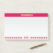 Post-it® Rappel Gentil/Doux (Sur un bureau)