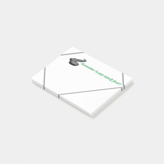 Post-it® Rappel pour se payer le ęr ! (Incliné)