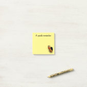 Post-it® Rappel rapide de ver amusant (Sur un bureau)