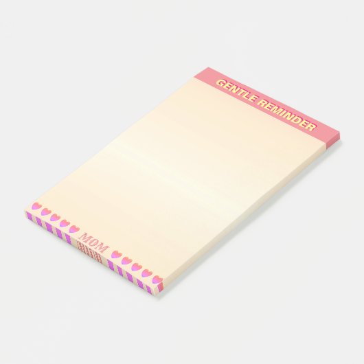 Post-it® Rappel type/doux (Incliné)