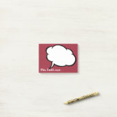 Post-it® Rappels amicaux de votre professeur ! (Sur un bureau)