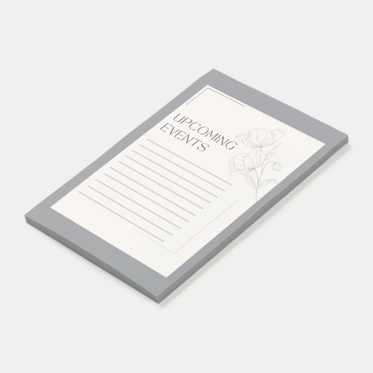 Post-it® Rappels de note adhésive  (Incliné)