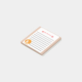 Post-it® Rappels de papa Fête des pères personnalisée (Incliné)