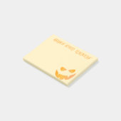 Post-it® Rappels Éffrayants personnalisés de la face du Cit (Incliné)