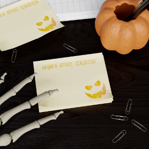 Post-it® Rappels Éffrayants personnalisés de la face du Cit
