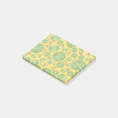 Post-it® Raquettes et filets de tennis jaunes (Incliné)