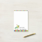 Post-it® Rat de bibliothèque mignon, une note du (Sur un bureau)