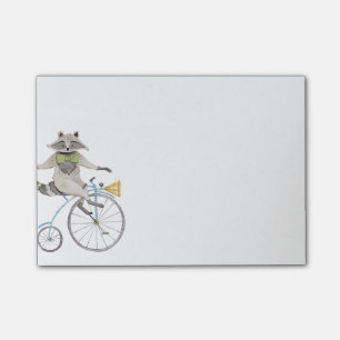 Post-it® Raton laveur d'équitation