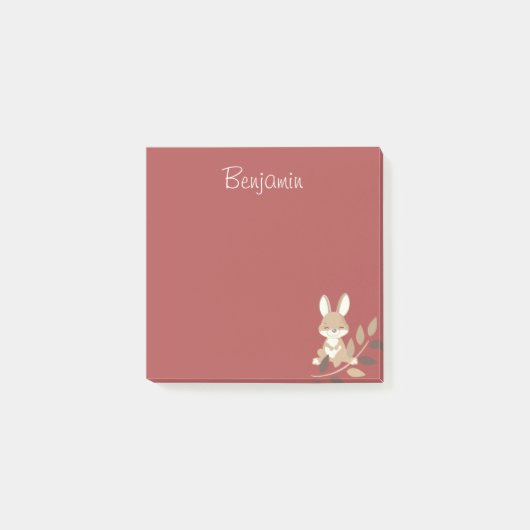 Post-it® Ravissement de lapin (Devant)