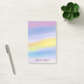Post-it® Rayon Violet et Doré Moderne Abstrait (Bureau)