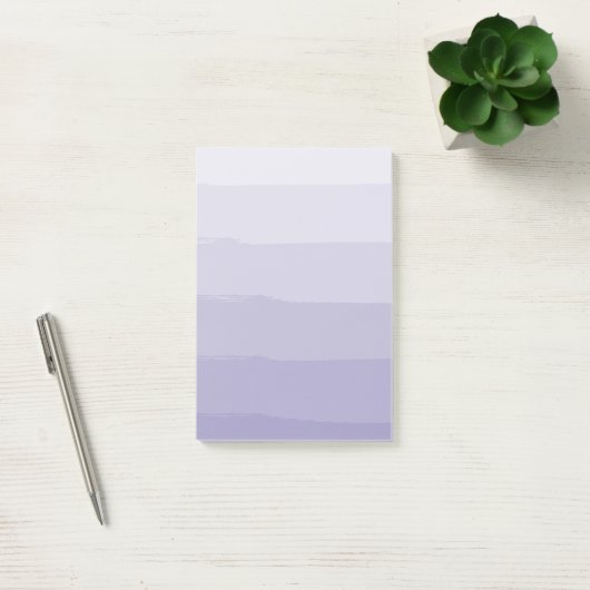 Post-it® Rayures Lilac (Bureau)