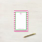 Post-it® Rayures Modernes (Sur un bureau)
