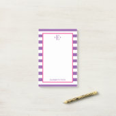 Post-it® Rayures Modernes (Sur un bureau)