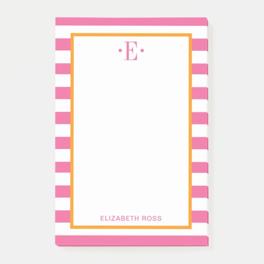 Post-it® Rayures Modernes (Devant)