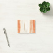 Post-it® Rayures orange pêche crème   (Bureau)