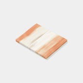 Post-it® Rayures orange pêche crème   (Incliné)