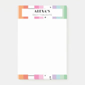 Post-it® Rayures Pop Whimsical (Devant)