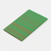 Post-it® Rayures Vert Marron (Incliné)