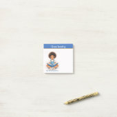 Post-it® Reading Encouragement Book Lover Teacher (Sur un bureau)