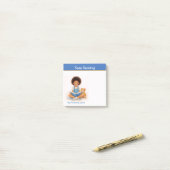 Post-it® Reading Encouragement Keep Reading Teacher (Sur un bureau)