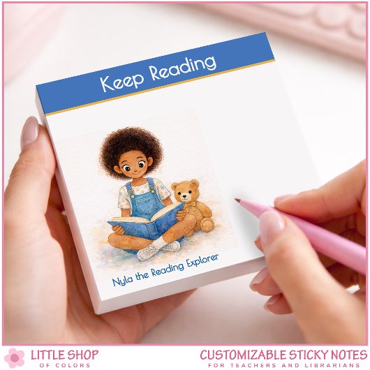 Post-it® Reading Encouragement Keep Reading Teacher