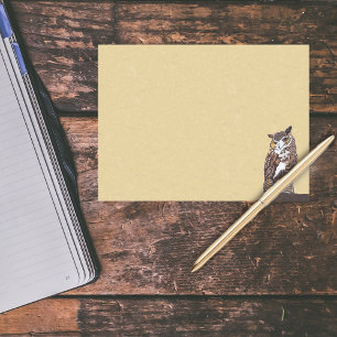 Post-it® Real Brown Owl Tree Stump