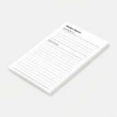 Post-it® Recette (Incliné)