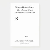 Post-it® Recette médicale de prescription Médicale (Devant)