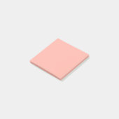 Post-it® Récif de corail pastel uni | Classique | Élégant (Incliné)
