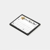 Post-it® Reconnaissance de l'employé grande note post-it de (Incliné)