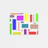 Post-it® Rectangles Bauhaus (Devant)