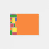 Post-it® Rectangles colorées (Devant)