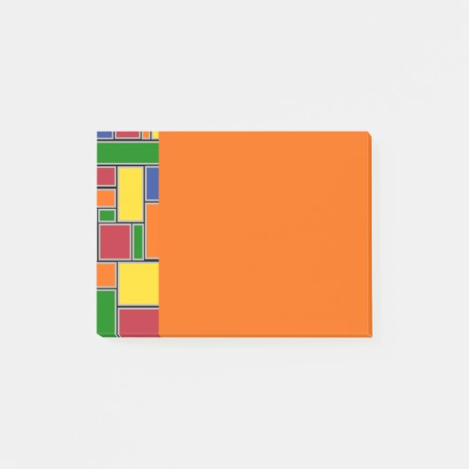 Post-it® Rectangles colorées (Devant)
