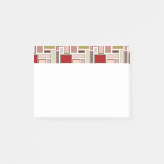Post-it® Rectangles de Noël Boho (Devant)