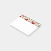 Post-it® Rectangles de Noël Boho (Incliné)
