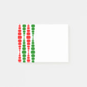 Post-it® Rectangles modernes de Noël (Devant)