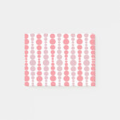 Post-it® Rectangles roses modernes (Devant)