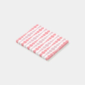 Post-it® Rectangles roses modernes (Incliné)