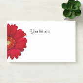 Post-it® Red Gerbera Daisy Modèle (Bureau)