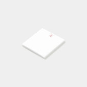 Post-it® Red Ghost Dance Buffalo ligne de notes blanches (Incliné)