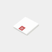 Post-it® Red Ghost Dance Buffalo pattes blanches (Incliné)