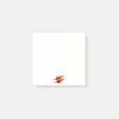 Post-it® Red Ghost Dance Buffalo pattes blanches (Devant)