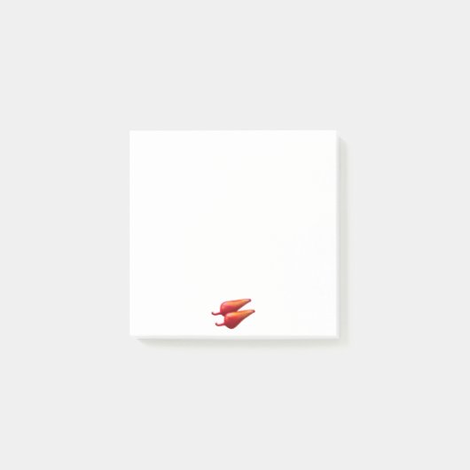 Post-it® Red Ghost Dance Buffalo pattes blanches (Devant)