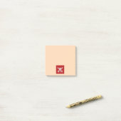 Post-it® Red Ghost Dance Buffalo tonneaux de notes (Sur un bureau)