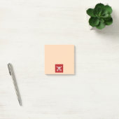 Post-it® Red Ghost Dance Buffalo tonneaux de notes (Bureau)