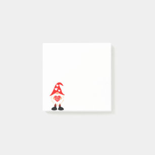 Post-it® Red Heart Be Mine Valentine Gnome