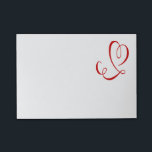 Post-it® Red Heart Love Post It - Mariage, engagé, nuptial<br><div class="desc">Ajoutez un peu d'amour à votre journée avec ce mignon et rouge note collante. Chaque note présente un coeur rouge dessiné à la main avec un tourbillon fantaisiste surmonté d'un arrière - plan blanc immaculé. Les billets Lovebird Post-it® sont très pratiques, car il semble que nous avons toujours besoin de...</div>