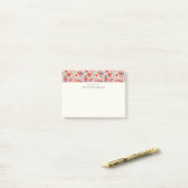 Post-it® Red Hearts Whimsical Love Motif (Sur un bureau)