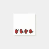 Post-it® Red Ladybugs (Devant)