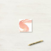 Post-it® Red Painted Mythical Bird Notes (Sur un bureau)